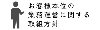 お客様本位の業務運営に関する取組方針